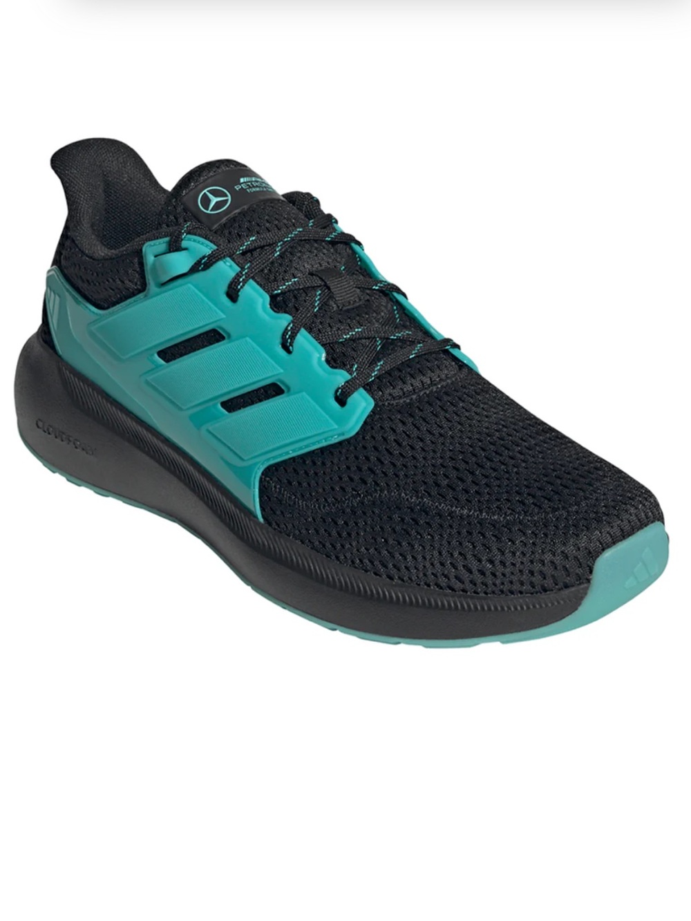 Adidas Black and Teal Running Shoe 5.5M/6.5W